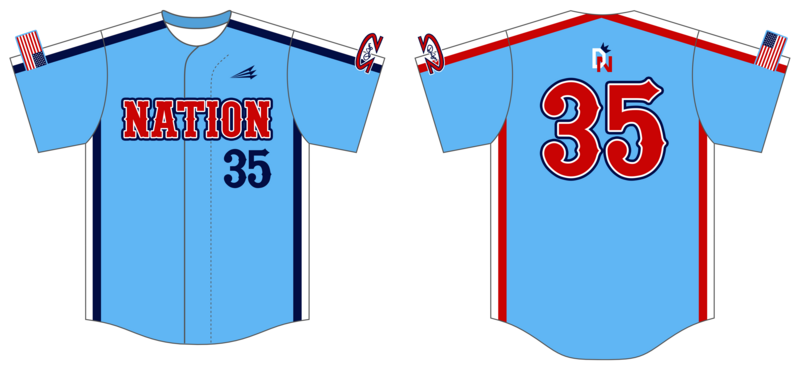 Dinger Nation Custom Nanodri Baseball Jersey #J9C