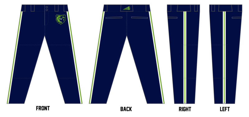 Grizzlies Custom Relaxed Baseball Pant #BP8B