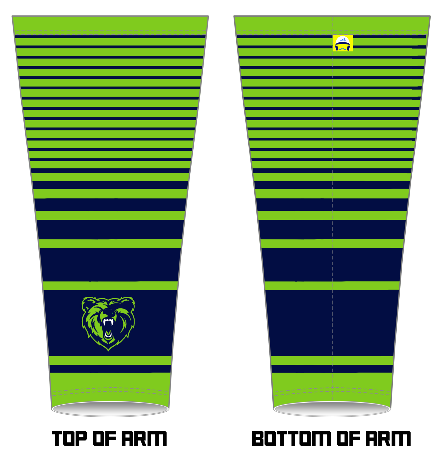 Grizzlies Custom Arm Sleeve #AS1