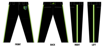 Grizzlies Custom Relaxed Baseball Pant #BP9