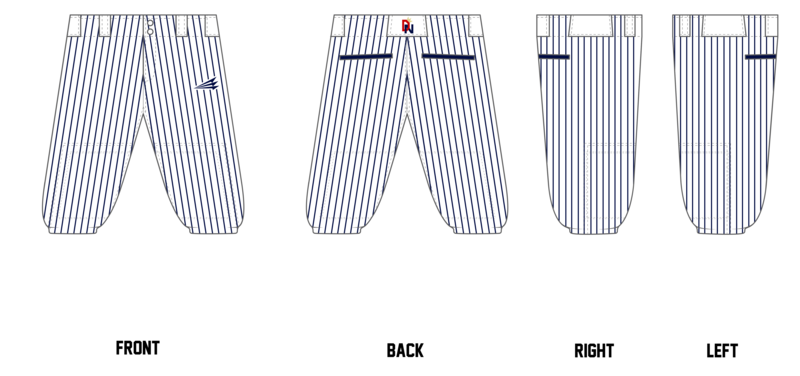 Dinger Nation Custom Knicker Baseball Pants #BP8B