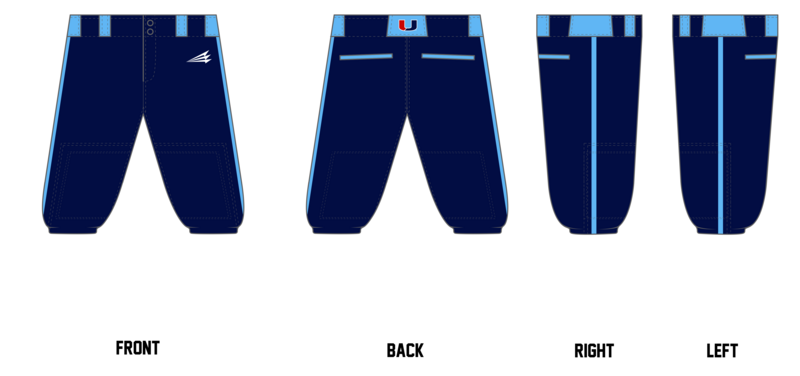 Urbandale Nighthawks Custom Knicker Baseball Pant #BP1