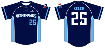Urbandale Nighthawks Custom HexaFlex Baseball Jersey #J1a