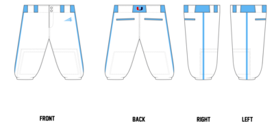 Urbandale Nighthawks Custom Knicker Baseball Pant #BP2b