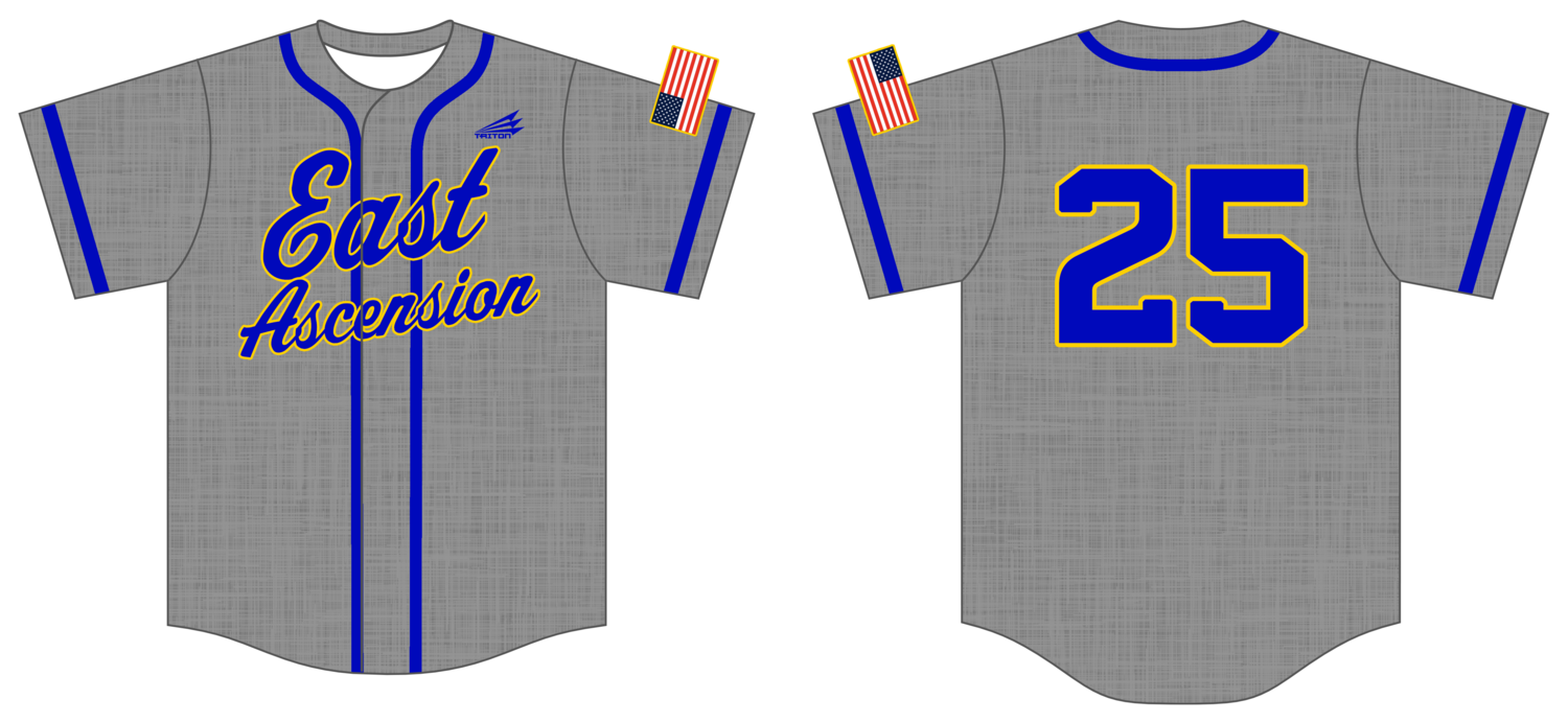 East Ascension High School Custom HexaFlex Baseball Jersey #J5C