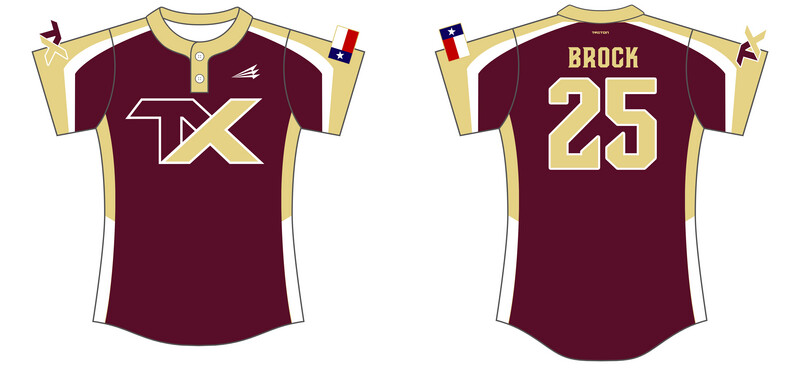 TEXAS EXPRESS Custom NanoDri Softball Jersey #J4
