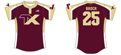 TEXAS EXPRESS Custom NanoDri Softball Jersey #J4