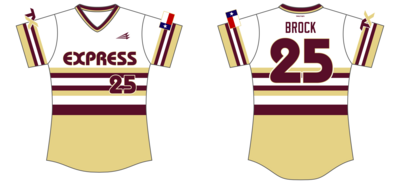 TEXAS EXPRESS Custom NanoDri Softball Jersey #J3