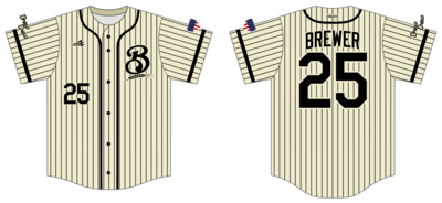 Brewer Baseball Custom Hexaflex Baseball Jersey #J15B
