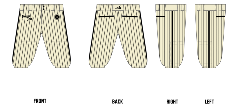 Brewer Baseball Custom Knicker Baseball Pant #BP15C