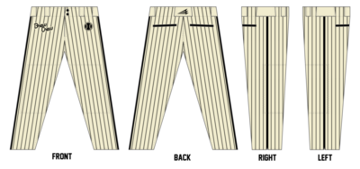 Brewer Baseball Custom Pro-Fit Baseball Pant #BP15B