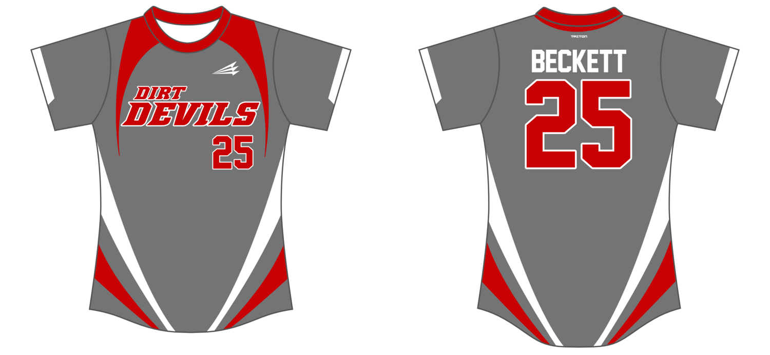 Dirt Devils Custom Hexaflex Softball Jersey #J5C