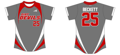 Dirt Devils Custom Hexaflex Softball Jersey #J5C