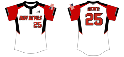 Dirt Devils Custom Hexaflex Softball Jersey #J6A