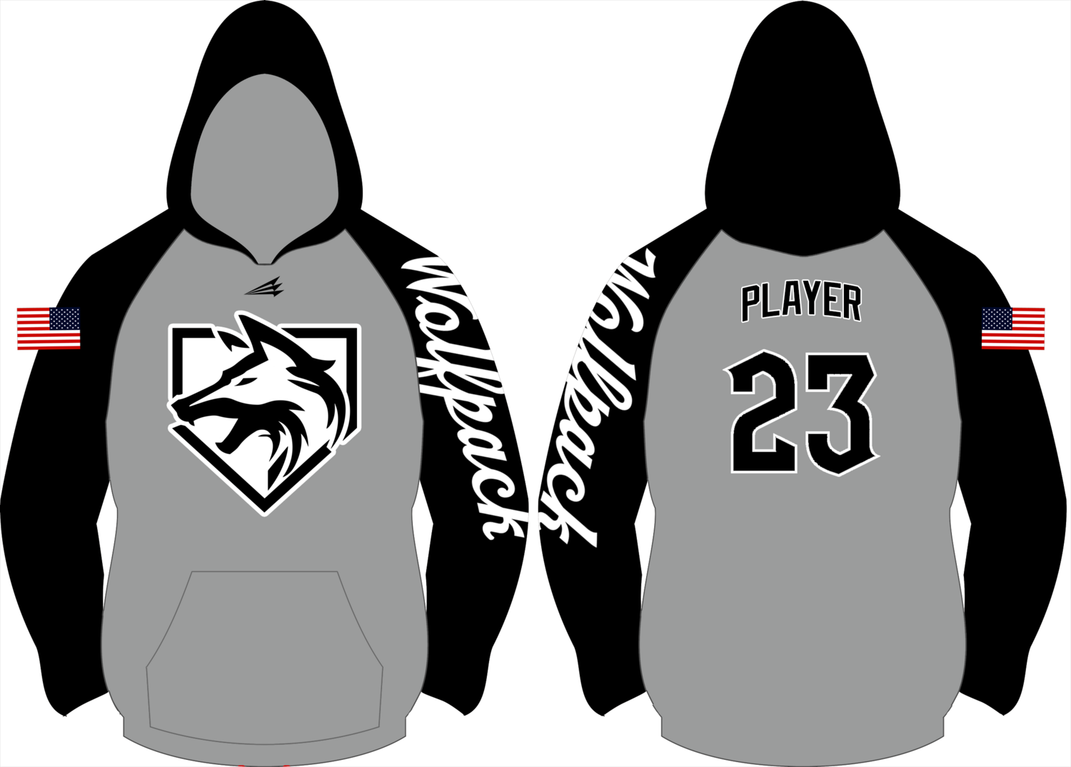 Iron Academy Custom Vulcan Hoodie #VH2