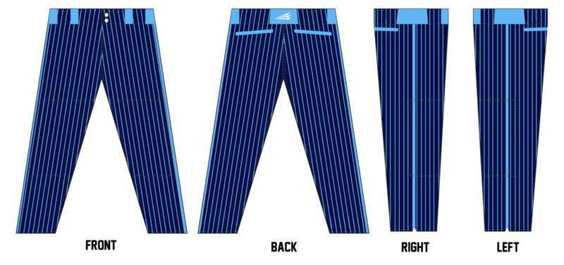 Oklahoma Naturals  CUSTOM FIT Baseball Pant #BP1B