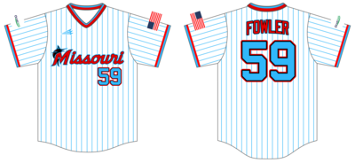 Missouri Marlins Custom HexaFlex Baseball Jersey #J2F