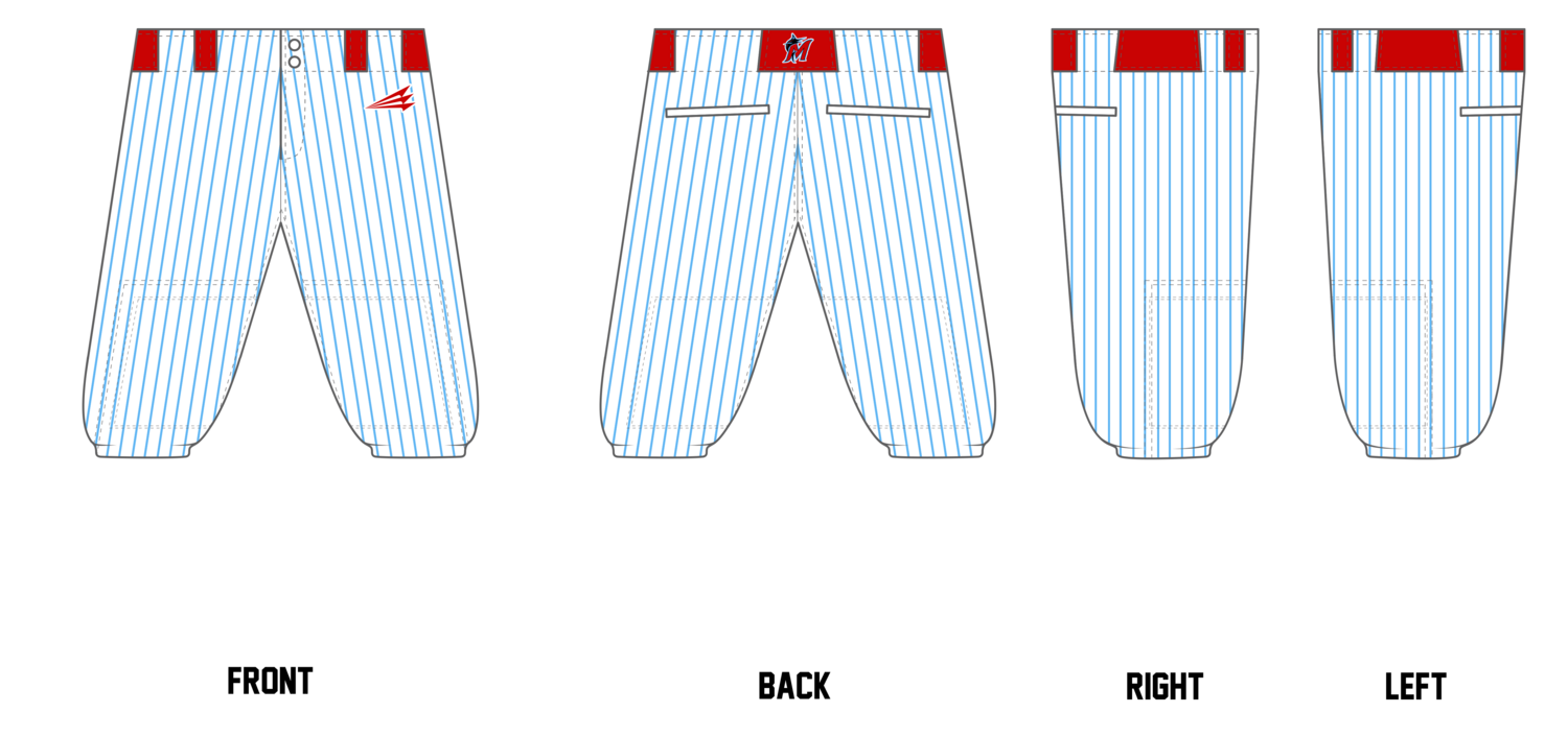 Missouri Marlins Custom Knicker Baseball Pant #BP2E