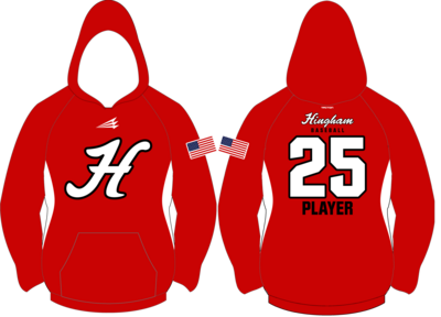 Hingham Baseball Custom Vulcan Hoodie #VH1