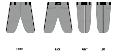 Huntsville Eagles Custom Knicker Baseball Pant #BP1K