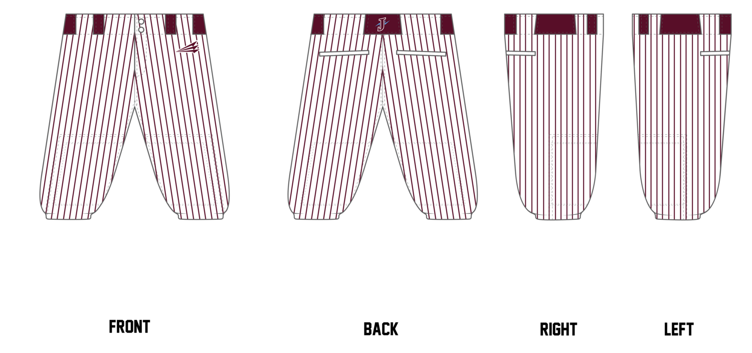 Jeffersontown Strike Custom Knicker Baseball Pant #BP1B