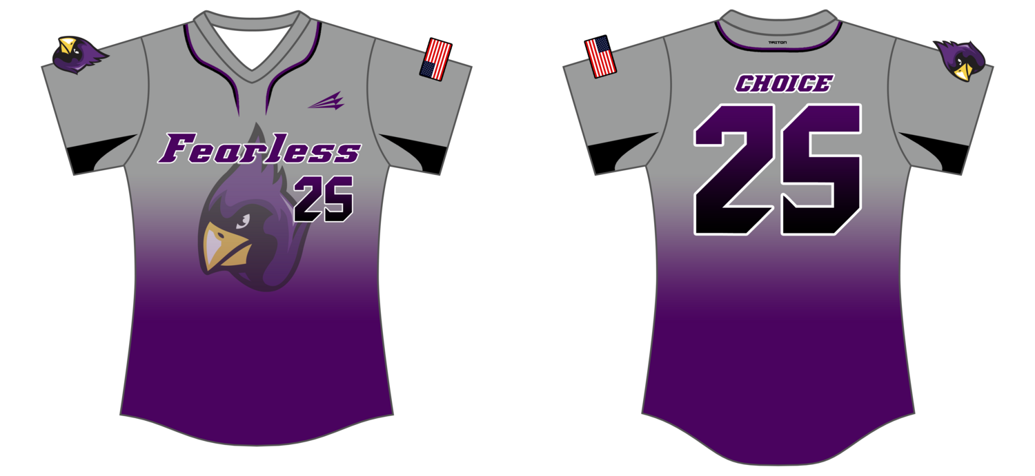 North Georgia Fearless Custom HexaFlex Softball Jersey #J2