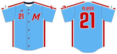Missouri Marlins Custom HexaFlex Baseball Jersey #J5F