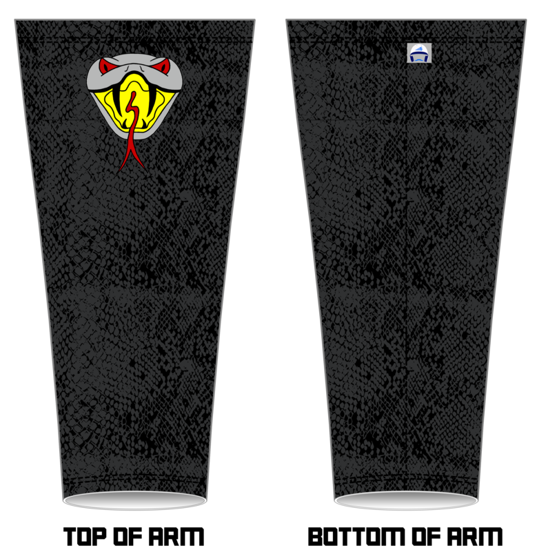 Albuquerque Rattlesnakes Custom Arm Sleeve #AS1