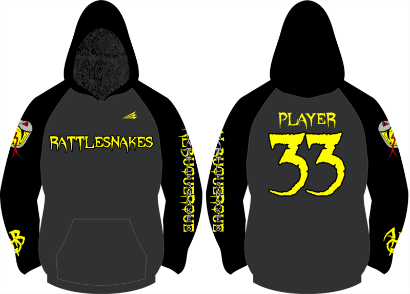 Albuquerque Rattlesnakes Custom Vulcan Hoodie #VH1B