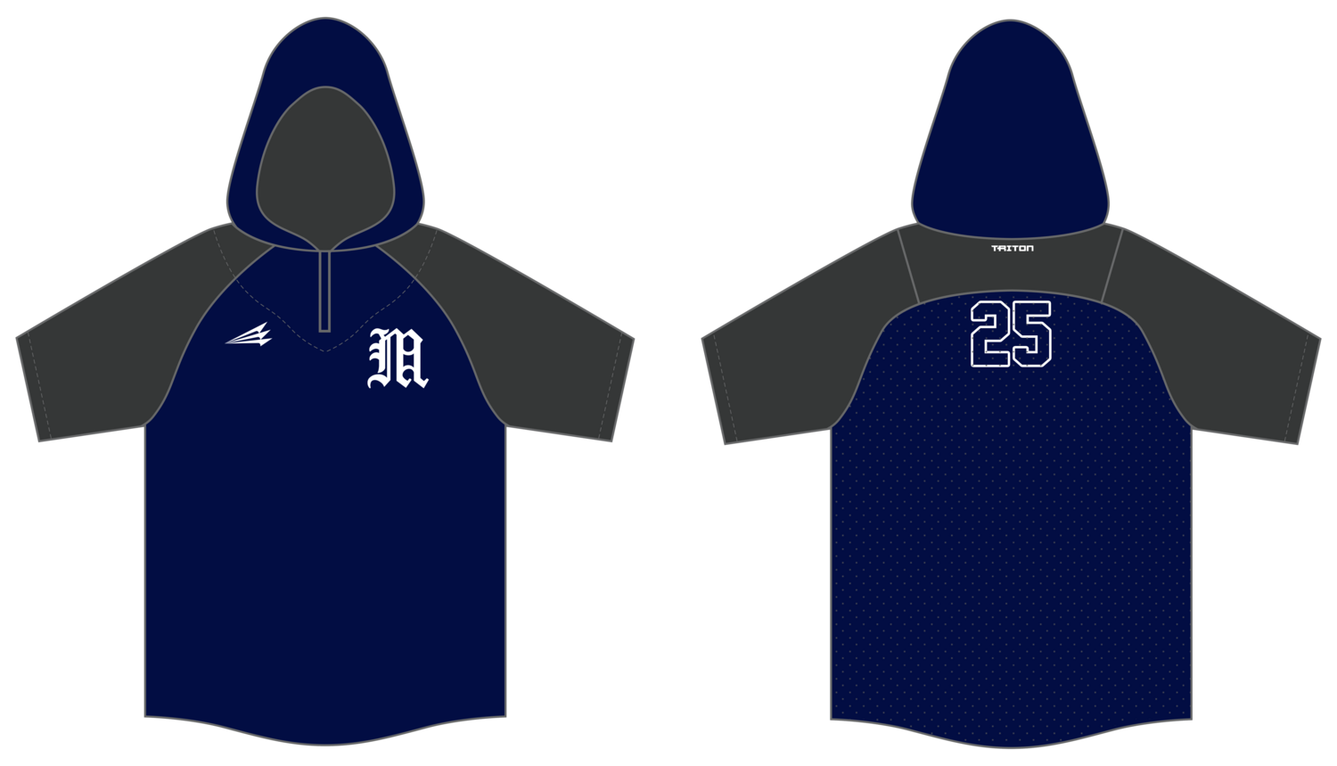 Mission Baseball Custom BP Jacket #BPJ1