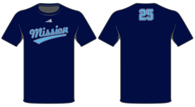 Mission Baseball Custom HyperTee #HT2
