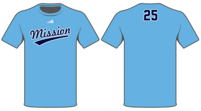 Mission Baseball Custom HyperTee #HT3