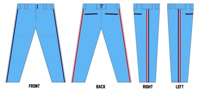 Turn 2 Baseball Custom Pro-Fit Baseball Pants #BP5C