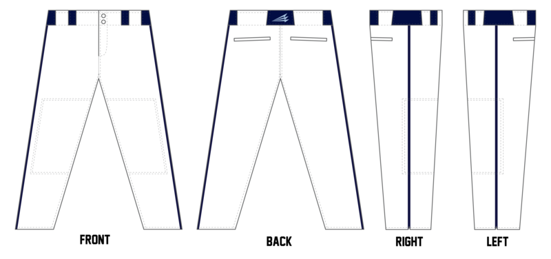 Greenville Thunder Custom Relaxed Baseball Pant #BP2