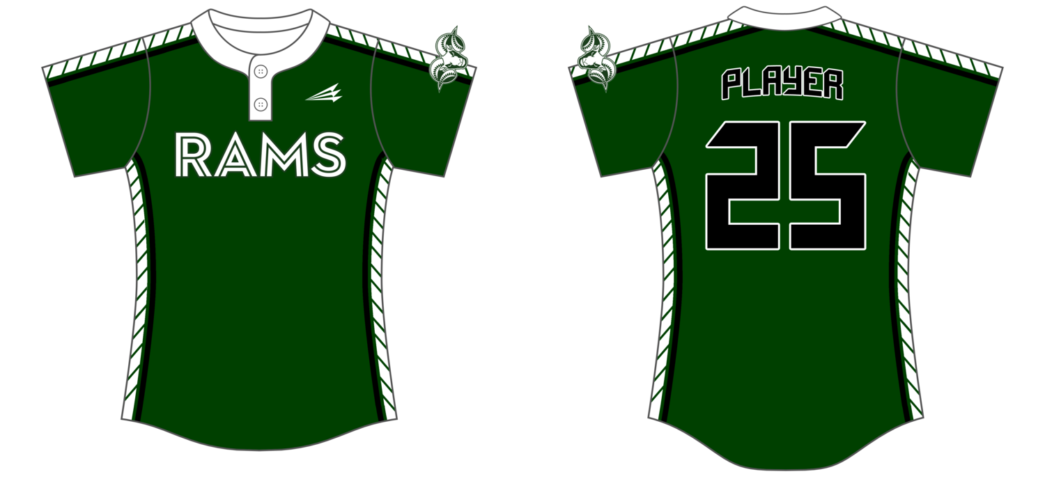 PR Rams Custom NanoDri Softball Jersey #J5
