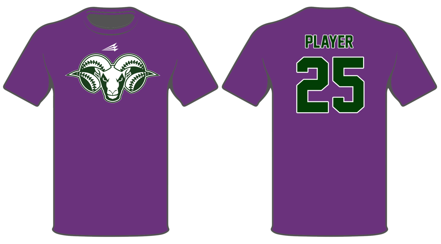 PR Rams Custom HyperTee #HT2B
