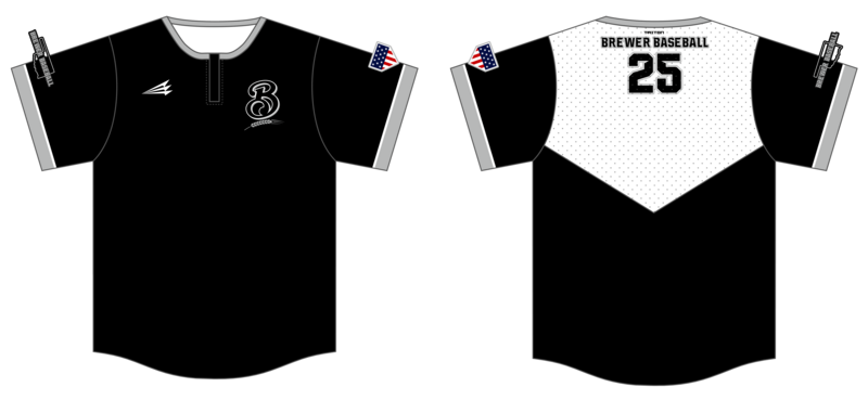Brewer Baseball Custom Flywheel Pullover #FLY1