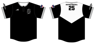 Brewer Baseball Custom Flywheel Pullover #FLY1