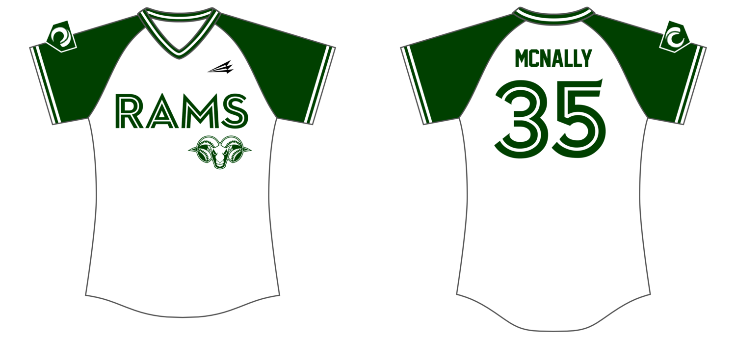 PR Rams Custom NanoDri Softball Jersey #J4