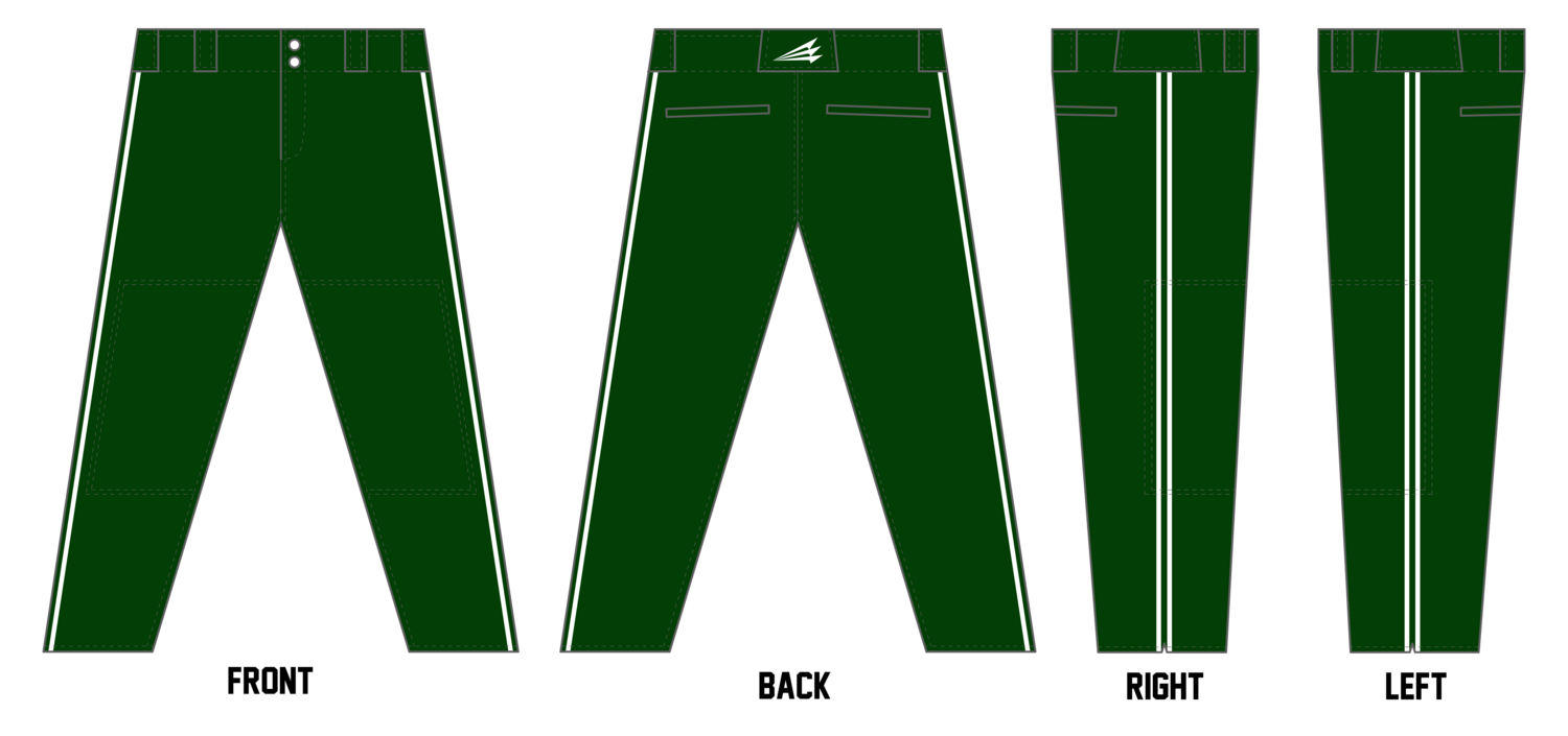PR Rams Cusomt Relaxed Baseball Pant #BP3