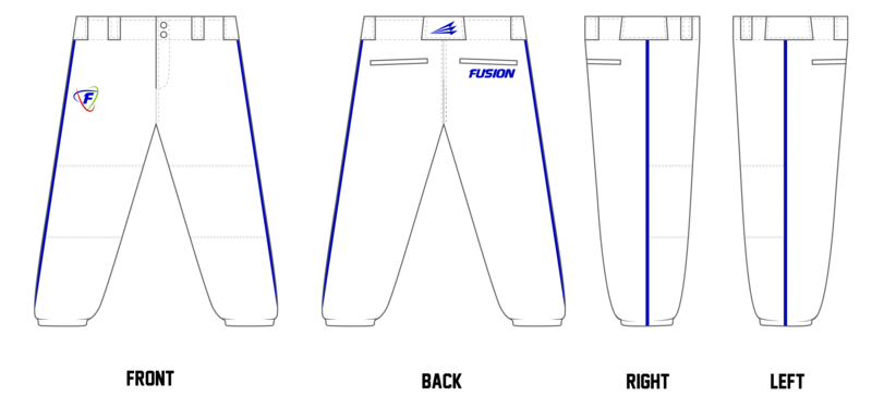 Northeast Fusion Custom Fastpitch Pant #FP8G