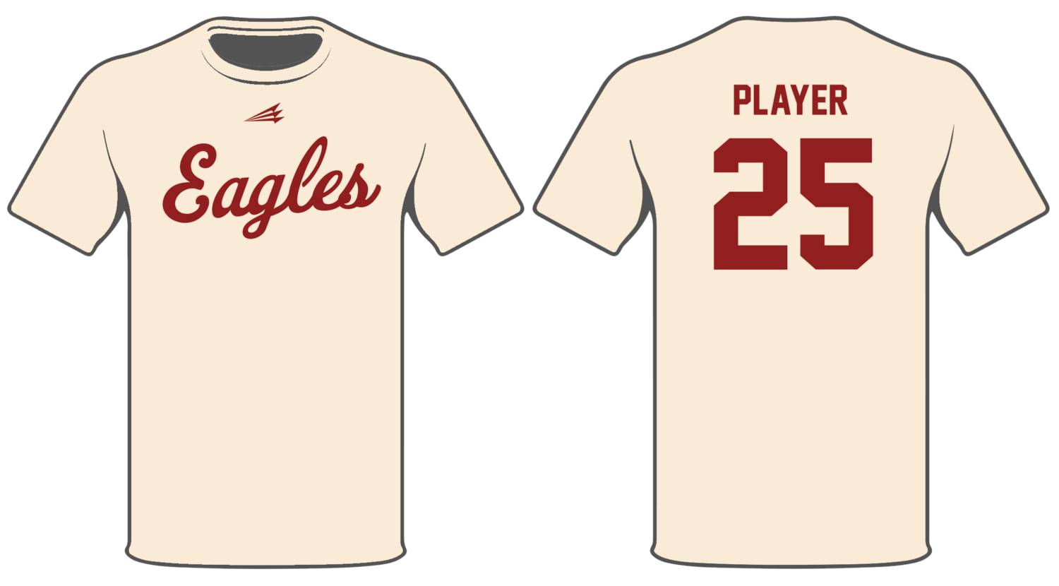 Victoria Eagles Custom HyperTee #HT1