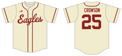 Victoria Eagles Custom NanoDri Baseball Jersey #J2