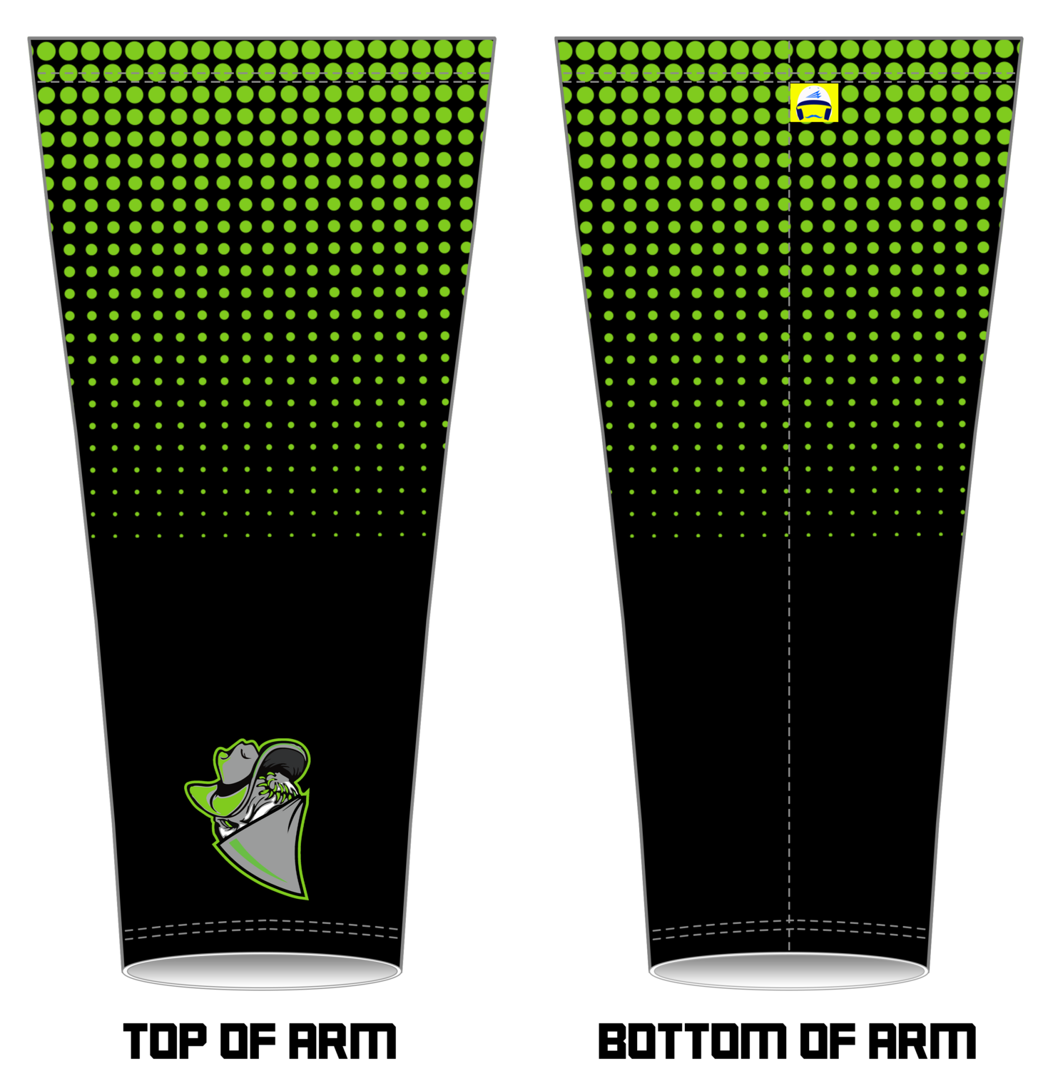 Mid Michigan Renegades Custom Arm Sleeve #AS1B