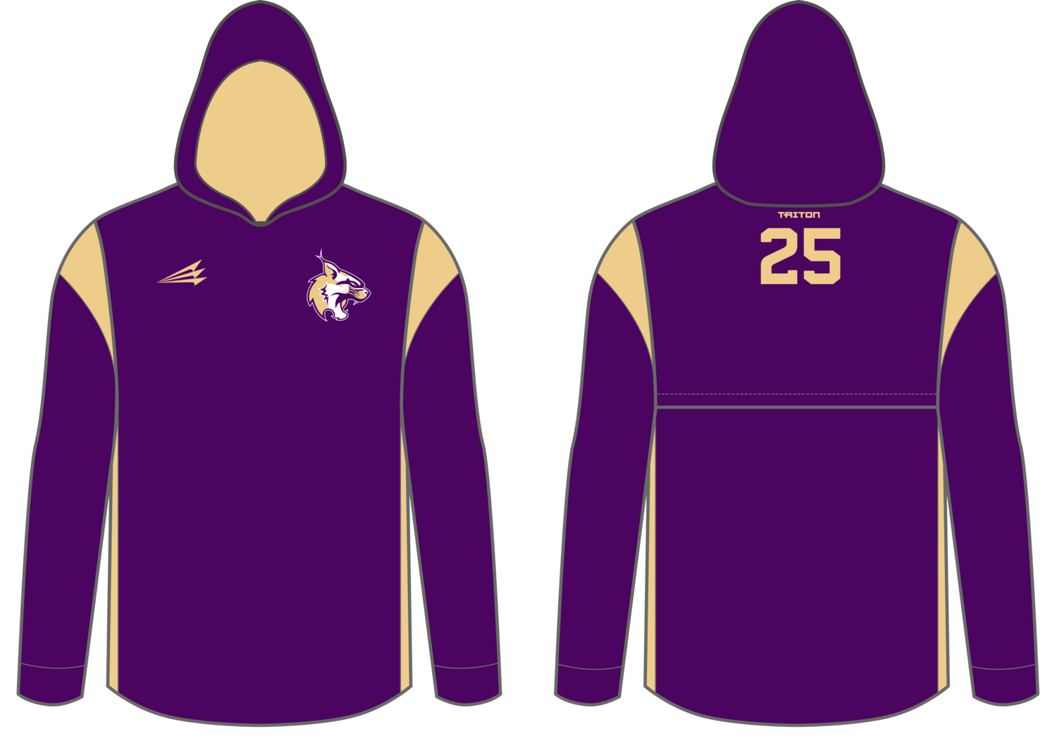 Oak Harbor Baseball Association Custom Jackal Jacket #JJ1B