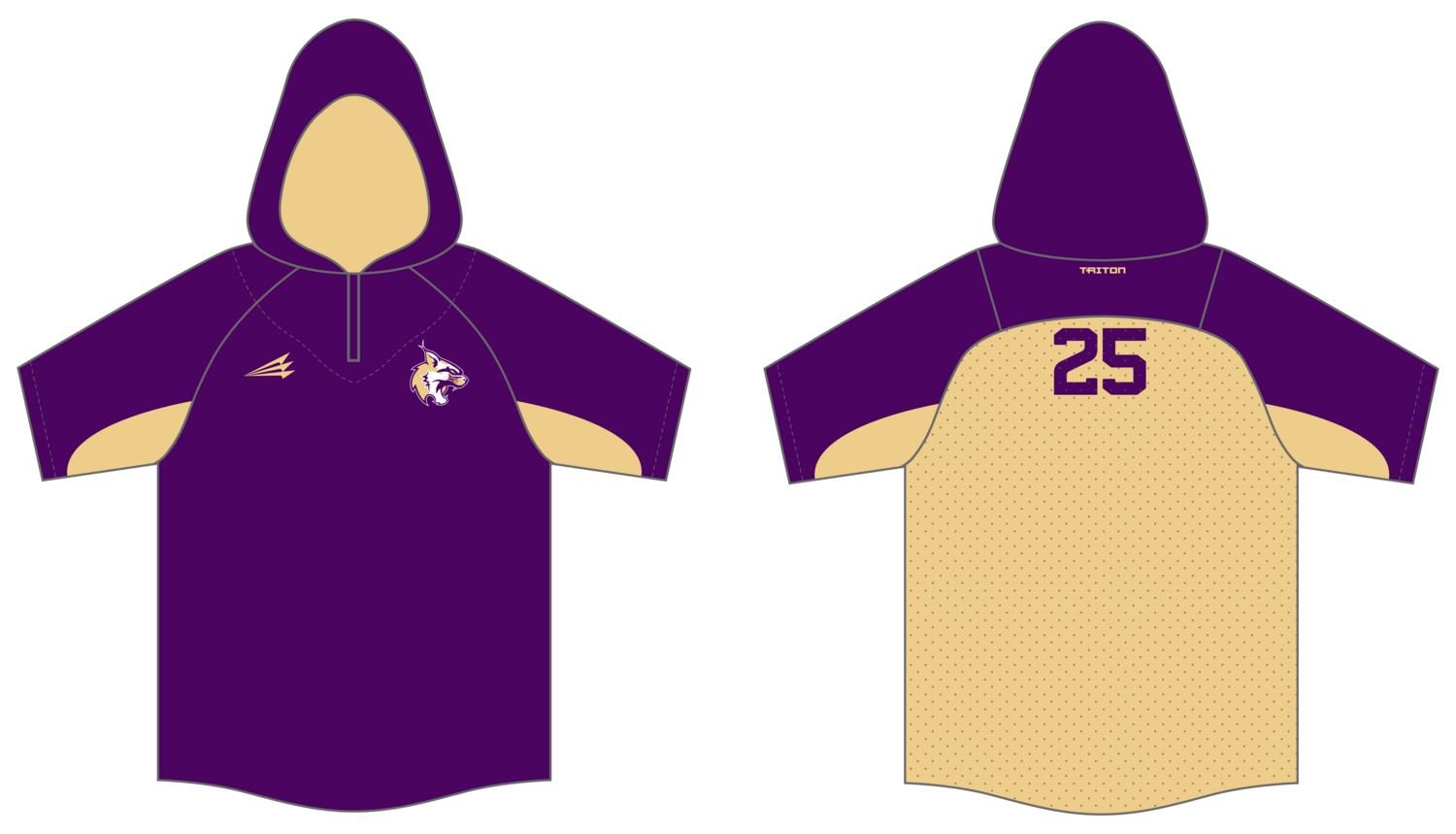 Oak Harbor Baseball Association Custom BP Jacket #BPJ1