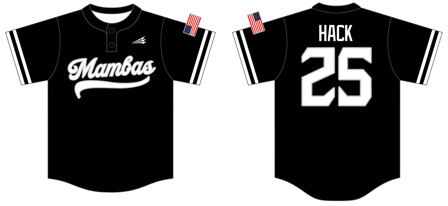 Mambas Baseball Custom NanoDri Baseball Jersey #J1B