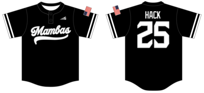 Mambas Baseball Custom NanoDri Baseball Jersey #J1B