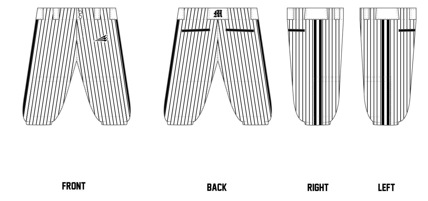 Mambas CUSTOM Knicker Baseball Pant #BP8B