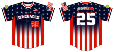 Evansville Renegades Custom NanoDri Baseball Jersey #J4b